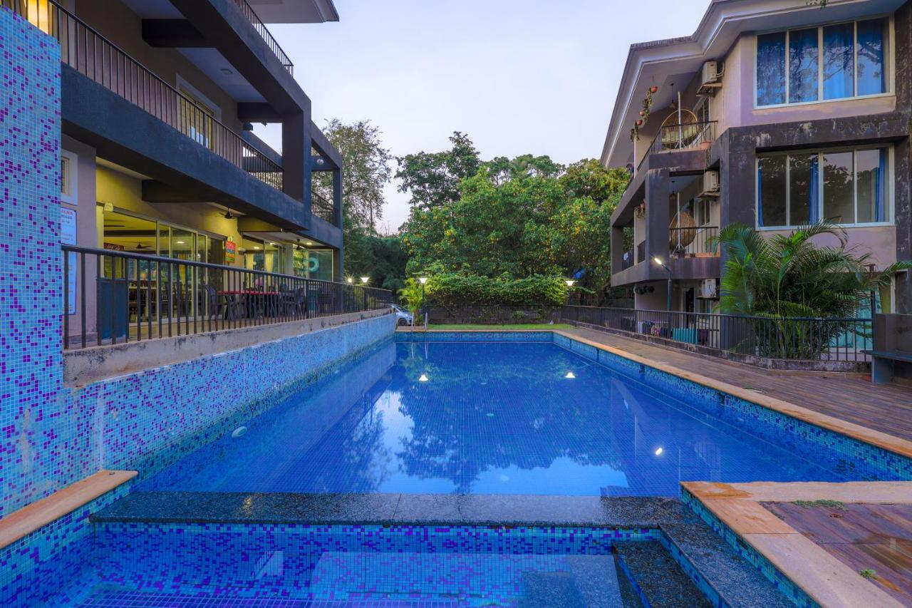 4Bhk Sparkling Apartment Near Beach Pool & Bar 2Bhkx2 Vagator Buitenkant foto