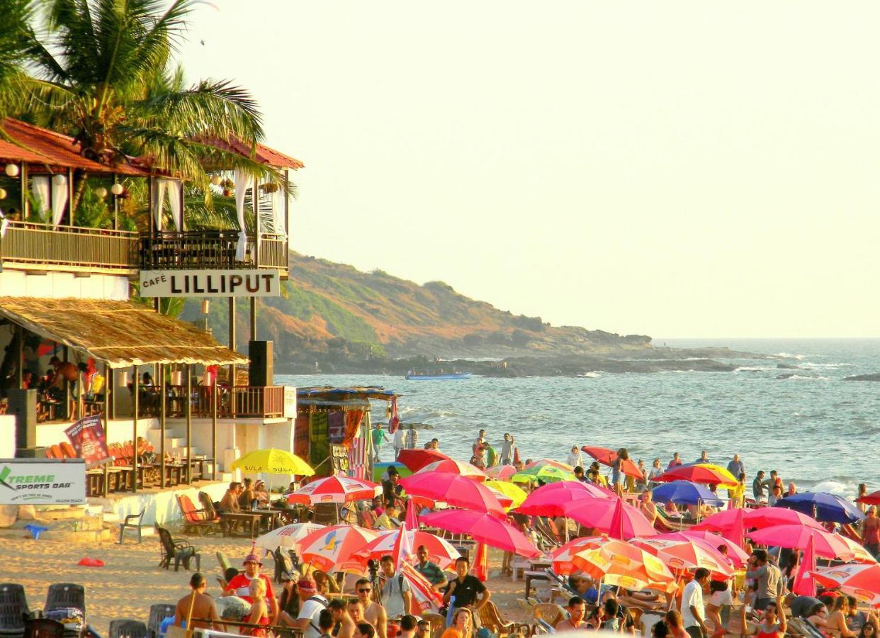 4Bhk Sparkling Apartment Near Beach Pool & Bar 2Bhkx2 Vagator Buitenkant foto