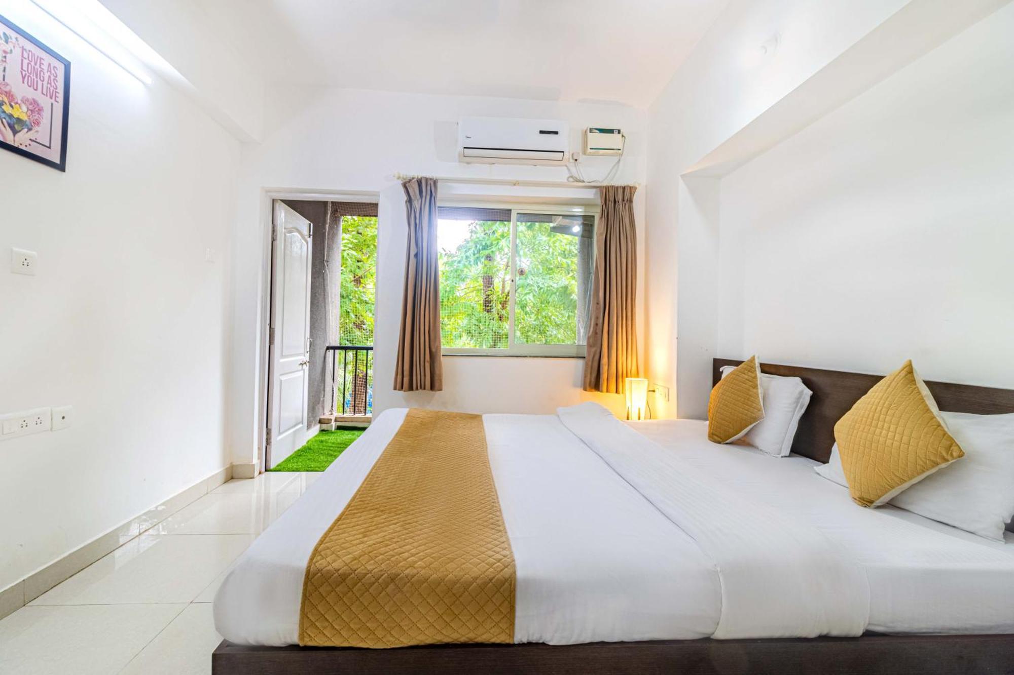 4Bhk Sparkling Apartment Near Beach Pool & Bar 2Bhkx2 Vagator Buitenkant foto