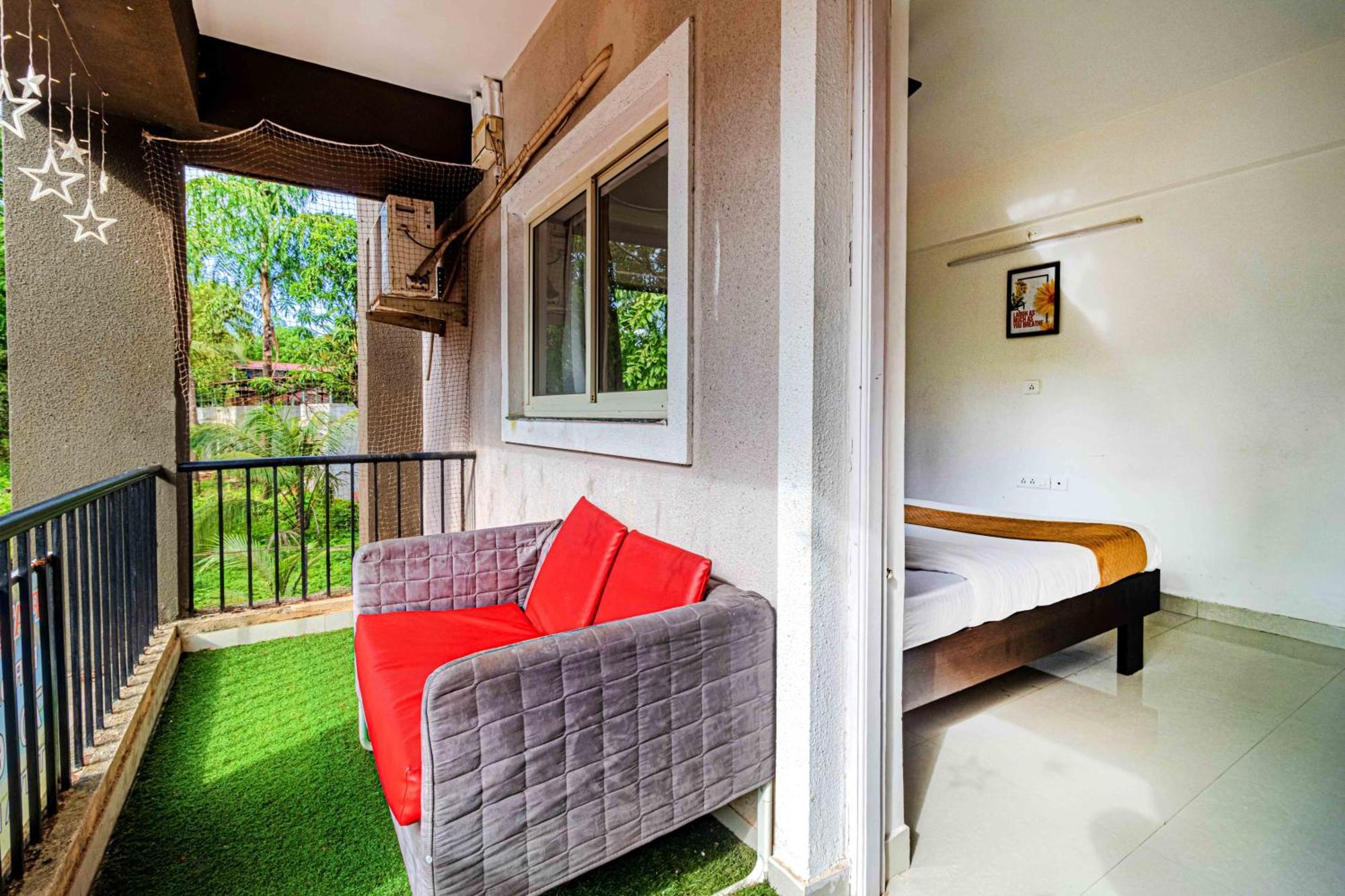 4Bhk Sparkling Apartment Near Beach Pool & Bar 2Bhkx2 Vagator Kamer foto