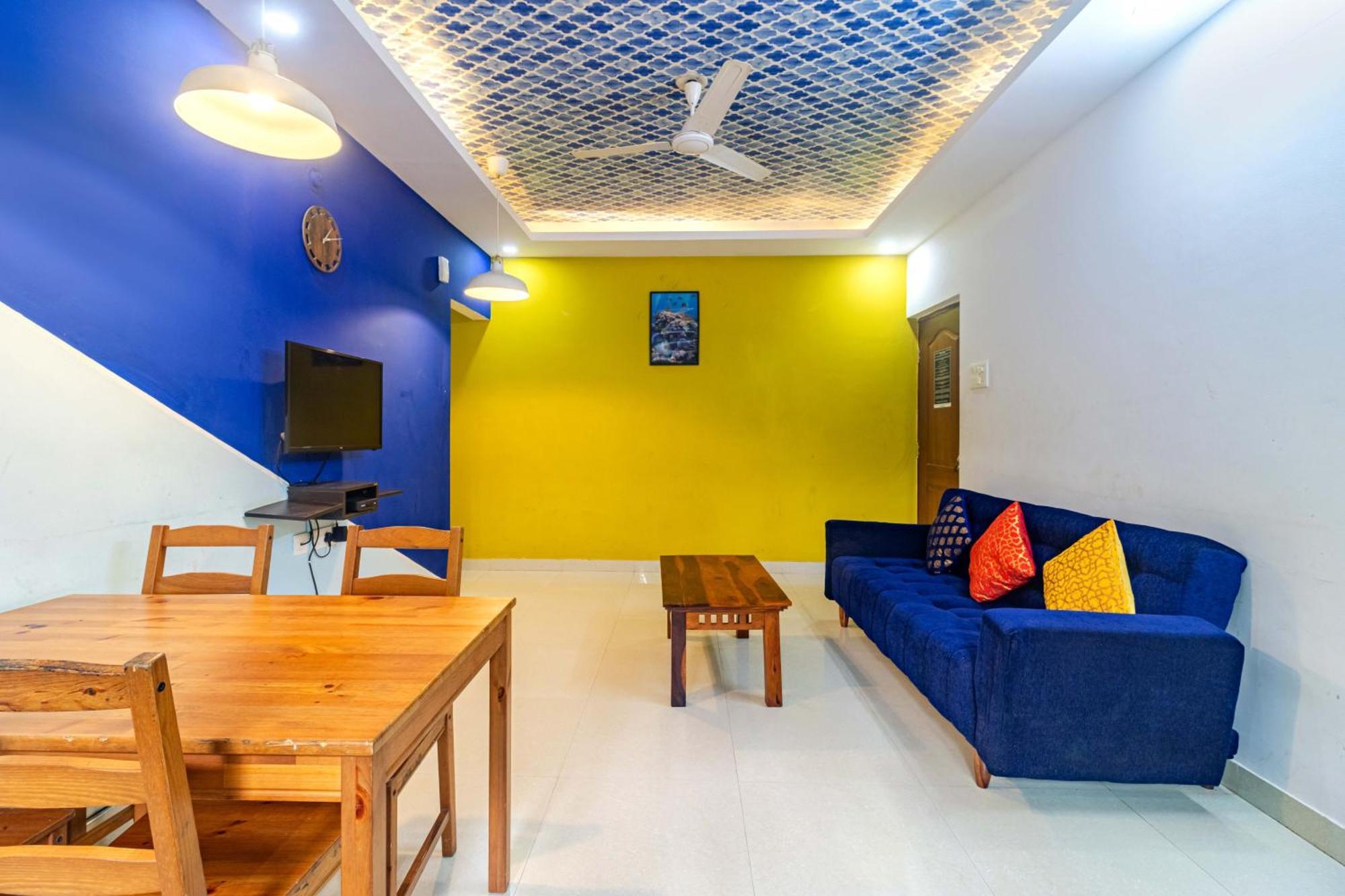 4Bhk Sparkling Apartment Near Beach Pool & Bar 2Bhkx2 Vagator Kamer foto