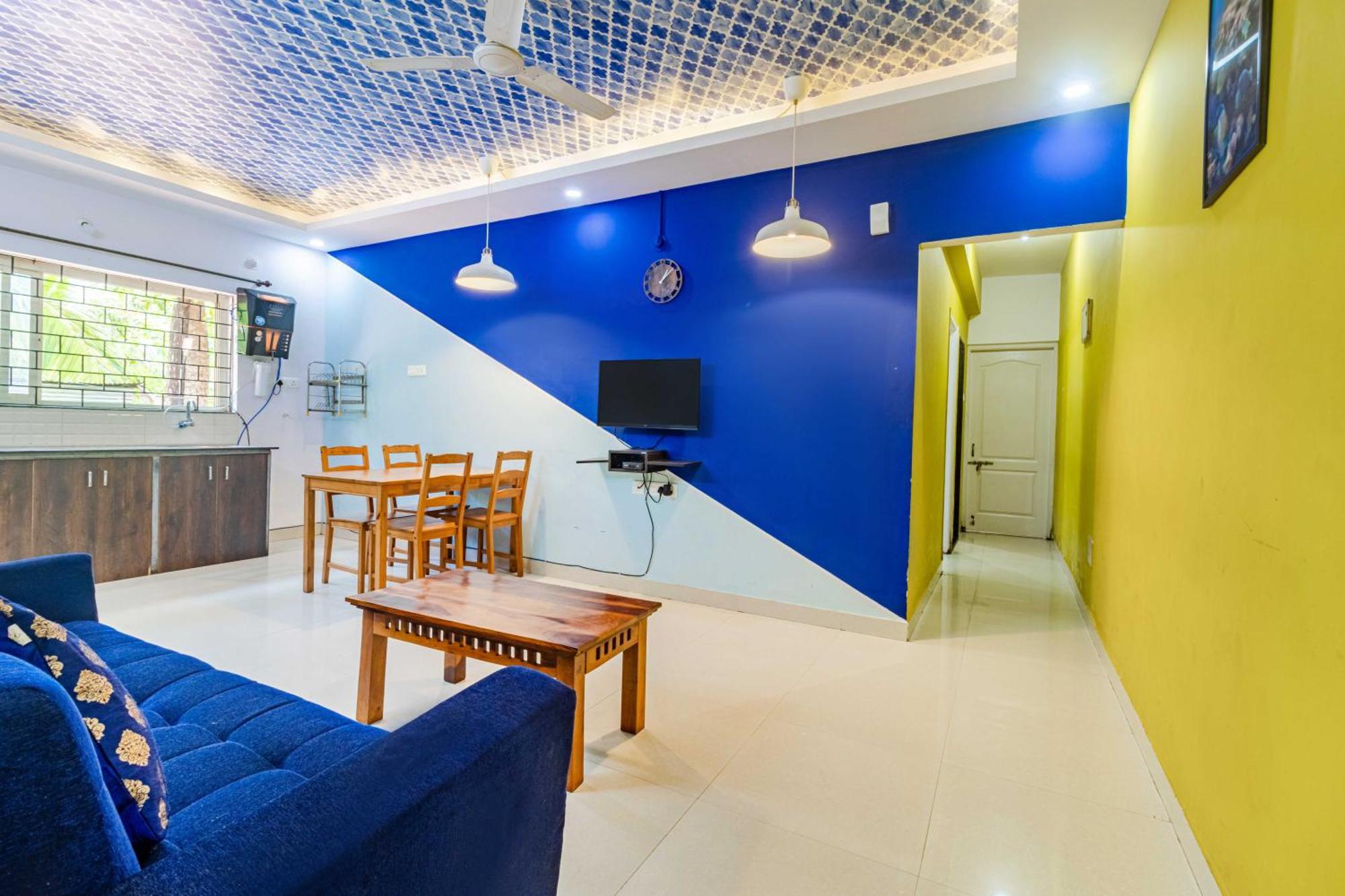 4Bhk Sparkling Apartment Near Beach Pool & Bar 2Bhkx2 Vagator Kamer foto