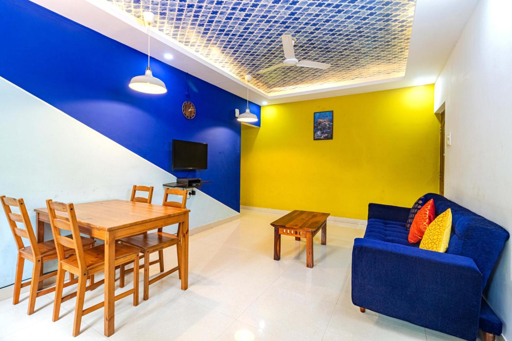 4Bhk Sparkling Apartment Near Beach Pool & Bar 2Bhkx2 Vagator Kamer foto