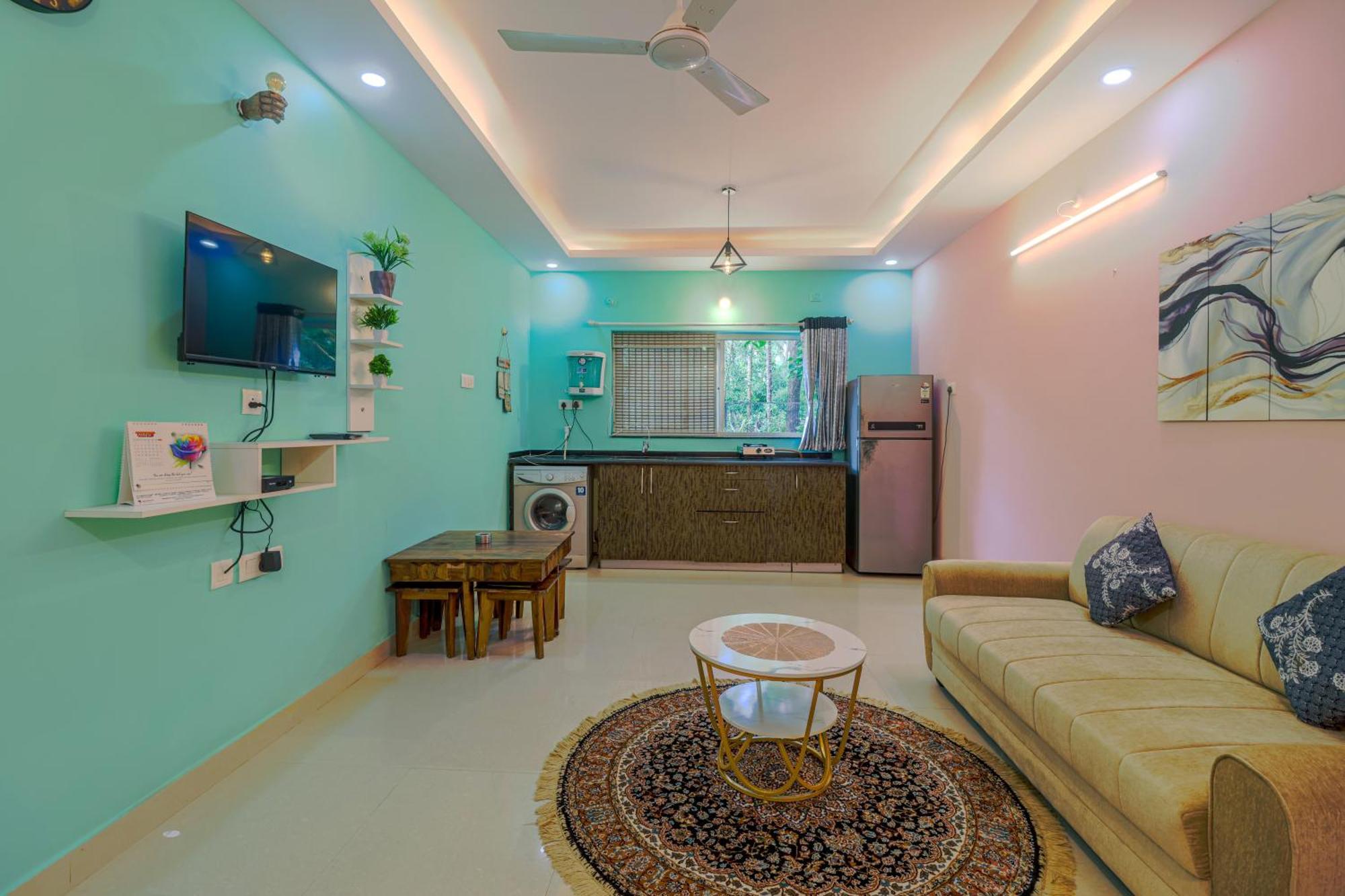 4Bhk Sparkling Apartment Near Beach Pool & Bar 2Bhkx2 Vagator Kamer foto