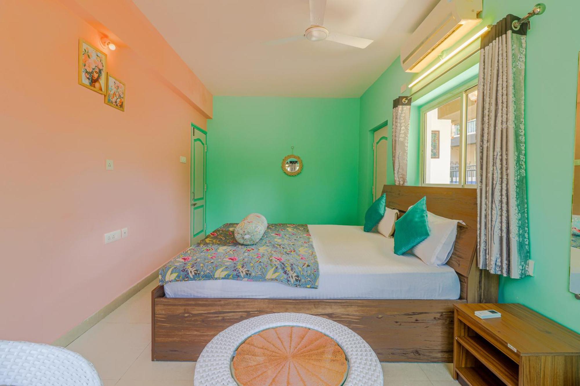 4Bhk Sparkling Apartment Near Beach Pool & Bar 2Bhkx2 Vagator Kamer foto