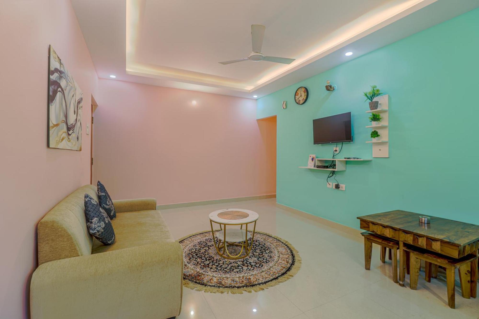4Bhk Sparkling Apartment Near Beach Pool & Bar 2Bhkx2 Vagator Kamer foto